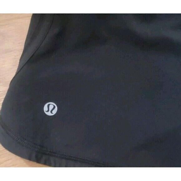 Lululemon Groovy Run Short Black Running Athleisure Short Women's Size 6 - Picture 9 of 10